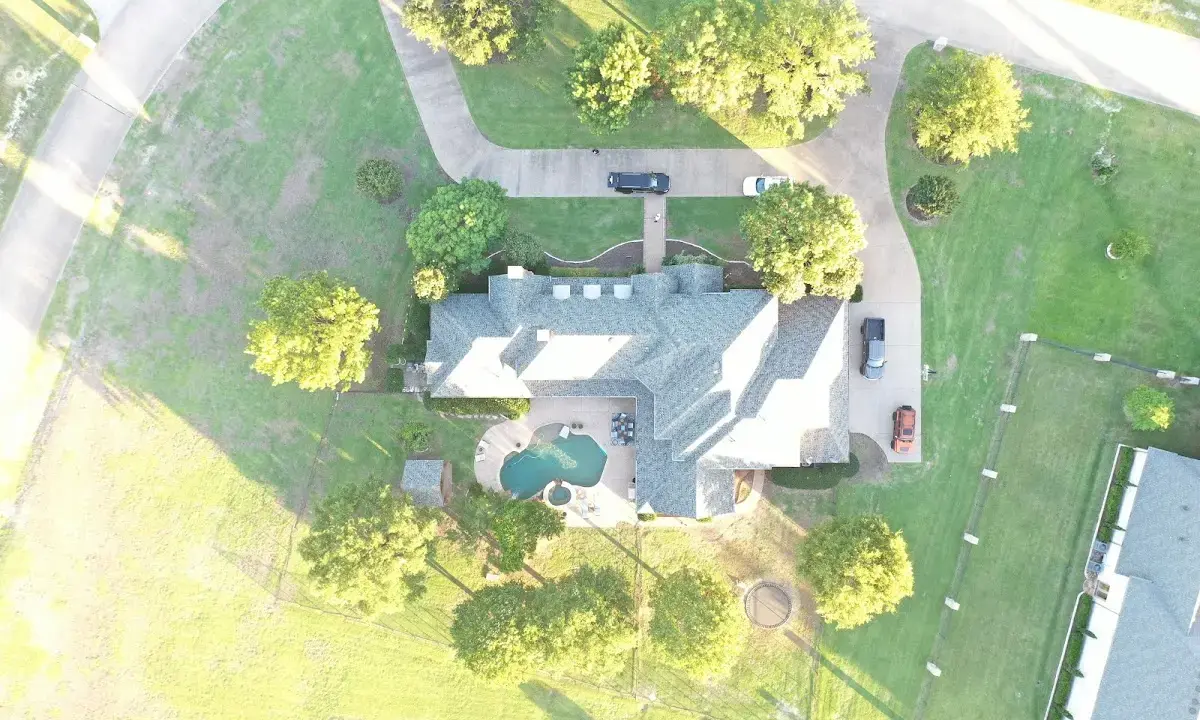 New shingle roof installation on a home in Plattsmouth